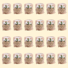 6/12/24PCS Guest Gift Candle for Wedding Wooden Tealight Candle Holders Bridal Shower Thank You Gifts for Baby Shower Home Decor