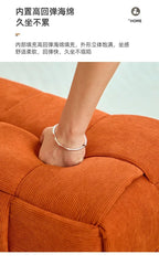 Modern Solid Wood Ottoman Bench for Entryway & Living Room