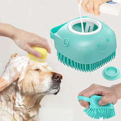 New Bath Massage Brush Bathroom Multifunctional Puppy Big Dog Cat Soft Safety Silicone Pet Accessories for Dogs Cats Tools Pet Shop, Pet Accessories