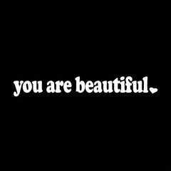 Inspire Motivational Quote Decal You Are Beautiful Mirror Vinyl Sticker Believe in yourself Stickers Bathroom Fitting Room Decor