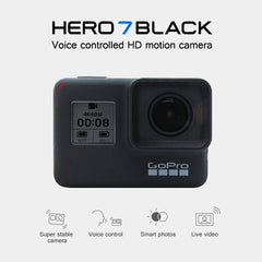 GoPro Hero 7 Black  Special Bundle Action Camera Go Pro Hero7 Sport camera  12MP Photo Live Streaming Cam 4K 60fps 1080P 240fps