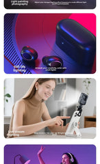 RGB Pocket Light Outdoor Photography Fill Light Live Streaming Photo Camera Full Color Photography Light