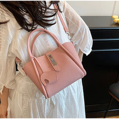 Fashion Leather Tote Bag – Versatile Casual Commuter Bag