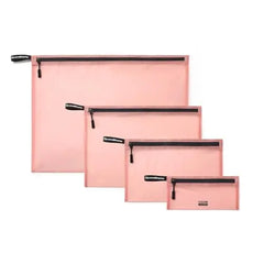Ultralight Travel Packing Organizers Waterproof Nylon Zipper Pouch Luggage Suitcase Storage Bag for Clothes Cosmetics Toiletries