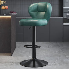 Commercial high platform chair, high footstool chair, adjustable height, rotatable, bar counter chair, front desk cashier stool Kitchen & Dining Furniture