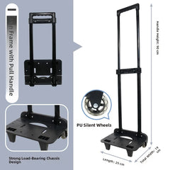 Portable Aluminum Alloy Folding Shopping Cart Lightweight Trolley Vegetable Buying Car Home Use Pull Rod Luggage Cart