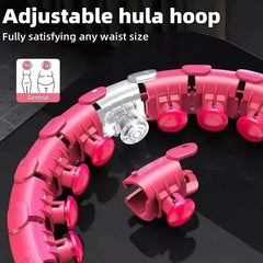 Fitness circle, detachable hula hoop, abdominal fat reduction hula hoop, women's home-use fitness body massage equipment