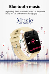 G.LWear New Women's Smart Watch Bluetooth Call Fitness Tracker Heart Rate Monitor Alarm Clock Outdoor Sports Men's Smartwatch