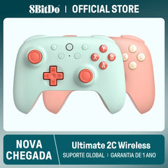 8BitDo - New Ultimate 2C Wireless Gaming Controller for PC, Windows 10, 11, Steam Deck, Raspberry Pi, Android