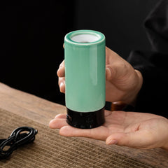 Car Electronic Incense Burner – Portable Ceramic Aroma Diffuser