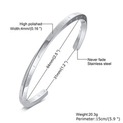 Vnox Retro Nordic Viking Cuff Bangle Bracelets for Men, Stainless Steel Mobius Norse Mythology Runes Amulet Jewelry Dad Gfit
