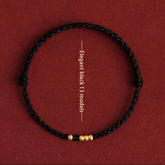 1pcs Handmade Braided Bracelet Colorful Thread Good Luck Charm Rope Bracelet For Women Men Knots Red Rope Woven Bracelets Gift