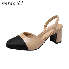 All-match Flat Shoes Women Sandals Non-Slip Soft Leisure Shoes Mixed Colors Comfort Low Heel Femme Thick Bottom Designer Flat Shoes