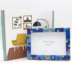 DIY Star Sky Photo Frame – Simple Color Block Decor Gift