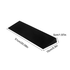 Yoga Wedge Block Home Workout Strength Training Yoga Foam Wedge Fitness Block for Athletes Seniors Beginners Workout Enthusiasts