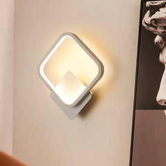 Modern LED Wall Lamp Round Light Aluminium Home Decor For Bedside Living Room Hallway Study Starway Wall Sconce Lighting Fixture