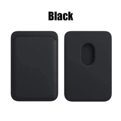 Leather Wallet Case Magnetic Card Holder Macsafe Phone Stand for Magsafe iPhone 15 14 13 Pro Max Safe Support Telephone Bracket