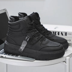 New Fashion Men's Sneakers Soft Comfortable Non Slip Wear Resistant Sole Daily Casual Men Shoes Preppy Winter Skate Ankle Boots