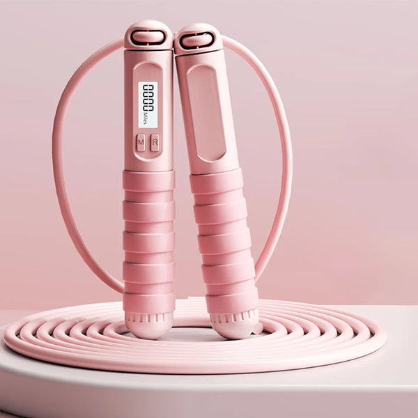 Electronic Counting Jump Rope – Adult Fitness & Weight Loss Exercise
