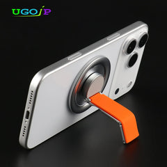 UGOjP Universal Magnetic Phone Stand for Magsafe 360° Rotatable Folding Portable Alloy Desk Holder Bracket For ipad Smartphone
