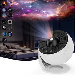 Star Projector Galaxy Night Light HD Lmage Disc Upgraded Planetarium Projector With Remote Control Bluetooth Function For Room
