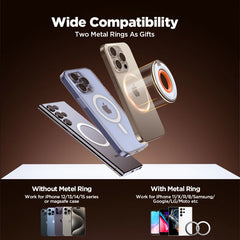 Joyroom Ring Phone Holder Colorful Magnetic Kickstand Silicone Ring Magnetic Phone Grip Holder Stand For iPhone Samsung Huawei