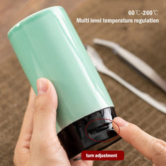 Car Electronic Incense Burner – Portable Ceramic Aroma Diffuser