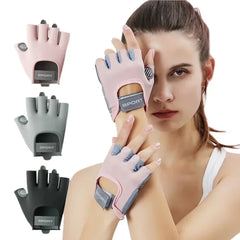 1 Pair Slip-Resistant Fitness Gloves – Weightlifting & Gym Training