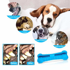 Soft Rubber Dog Toothbrushes Puppy Toys Dog Brush Stick 360 Degree Teeth Cleaning Toothpaste for Small Dogs Pet Toothbrush Pet Shop, Pet Toys, Pet Accessories
