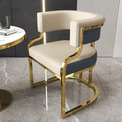 Hotel Makeup Chair Metal Floor Aesthetic Nordic Garden Chairs Reading  Dining chair Kitchen & Dining Furniture
