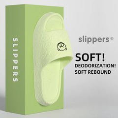 Non-slip Slippers Female Outer Wear 2024 New Bathroom Bathroom Indoor Home Sandals Female Summer Eva Flat Shoes