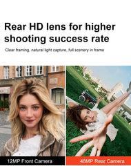 NEWEST Magnetic Selfie Monitor Screen with Fill Light Phone Back Mirroring Rear Camera For Live Stream Vlogging Video Recording
