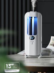 Automatic Aromatherapy Machine And Air Humidifier With Digital Display And Colored Lights -Machine Office Home, And Bathroom Home Decor