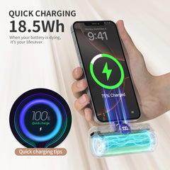 Fast Charging Power Bank Portable Charger External Battery for iPhone Samsung Huawei Xiaomi HONOR 5000mAh Type C or Lightning