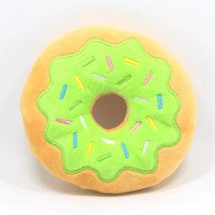 Dog Toys Donut Plush Soundmaking Cute Toy Pets Dog Squeaky Sound Funny Interactive Bite-Resistant Chew Biting Teeth Grinding Pet Shop