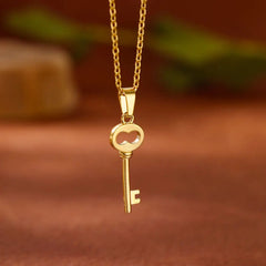 316L Stainless Steel Multilayer Heart Necklace Girls Goth Gold Color Clavicle Chain Charm Choker Jewelry Birthday Gift