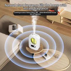 Automatic Diffuser Aromatherapy Machine Air Fragrance Air Freshener Toilet Bathroom Aroma Essential Oil Dispenser Humidifier Home Decor