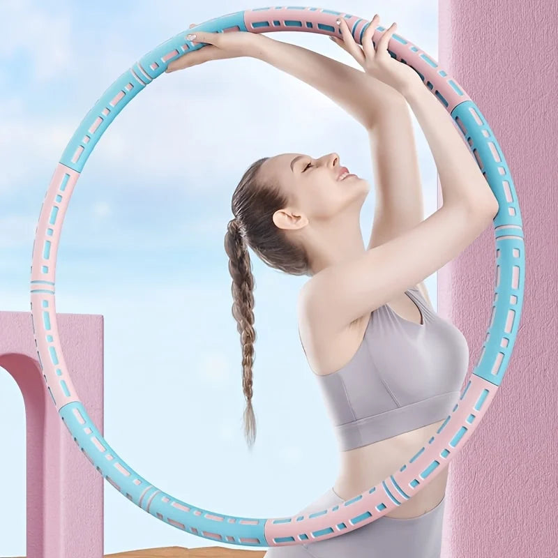 Fitness Yoga Loop Weight Loss Circle Weighted Hoop Waist Exercise Slimming Sport Hoop Massage Bodybuilding Gym Shape Thin Waist
