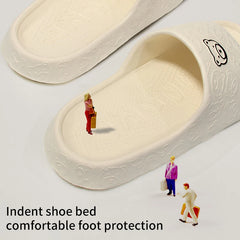 Non-slip Slippers Female Outer Wear 2024 New Bathroom Bathroom Indoor Home Sandals Female Summer Eva Flat Shoes