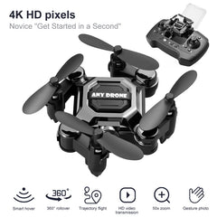 New K04 Mini Drone with Camera RC Quadcopter Altitude Hold Small Durable UAV Toy for Beginners Portable Remote Control Aircraft