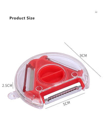 3 In 1 Fruit and Vegetable Peeler Multifunctional Vegetable Shredding Tools Stainless Steel Blade Peel Grater Kitchen Tools