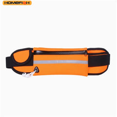 HOMEFISH New Running Bag Cycling Bag Waist Bag Belt Bag Waterproof Sports Fanny Pack Mobile Phone Case Gym Running Jogging Run