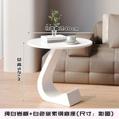 Modern Nordic Luxury Sofa Side Table for Living Room