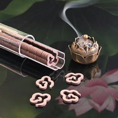 Small Xiangyun Non Stick Powder Pan Goose Pear Tent Fragrance Hainan Agarwood 42pc Pan Fragrance Alloy Incense Burner