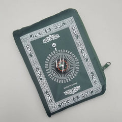 Lightweight Travel Prayer Mats Compass Pattern Muslim Prayer Mats Pilgrim Ramadan Gift Muslim Waterproof Polyester Prayer Rugs