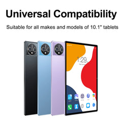 Universal 10.1-inch Tablet Case with BT Keyboard Magnetic Cover Protection Case Tablet Case Foldable and Portable 150mAh Battery