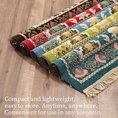 Worship Carpet Kneeling Mat Worship Carpet Hui Worship Felt Prayer Mat  Arabic Machine Washable Ramadan