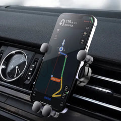 Gravity Car Phone Holder for 4.7-7 inch Mobile Phone Car Air Vent Phone Mount Universal Shockproof GPS Clip Smartphone Stand