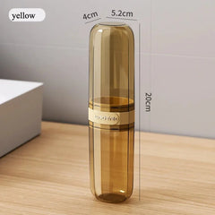 1PC Toothbrush Travel Containers Transparent Portable Toothbrush Case Outdoor/business Trip/travel Acessories