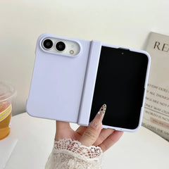 Solid Color Skin-Feel Matte Hinge Central Axis Protect Fold Phone Case For iPhone 18 Fold Ultra 18Ultra Shockproof Hard PC Cover